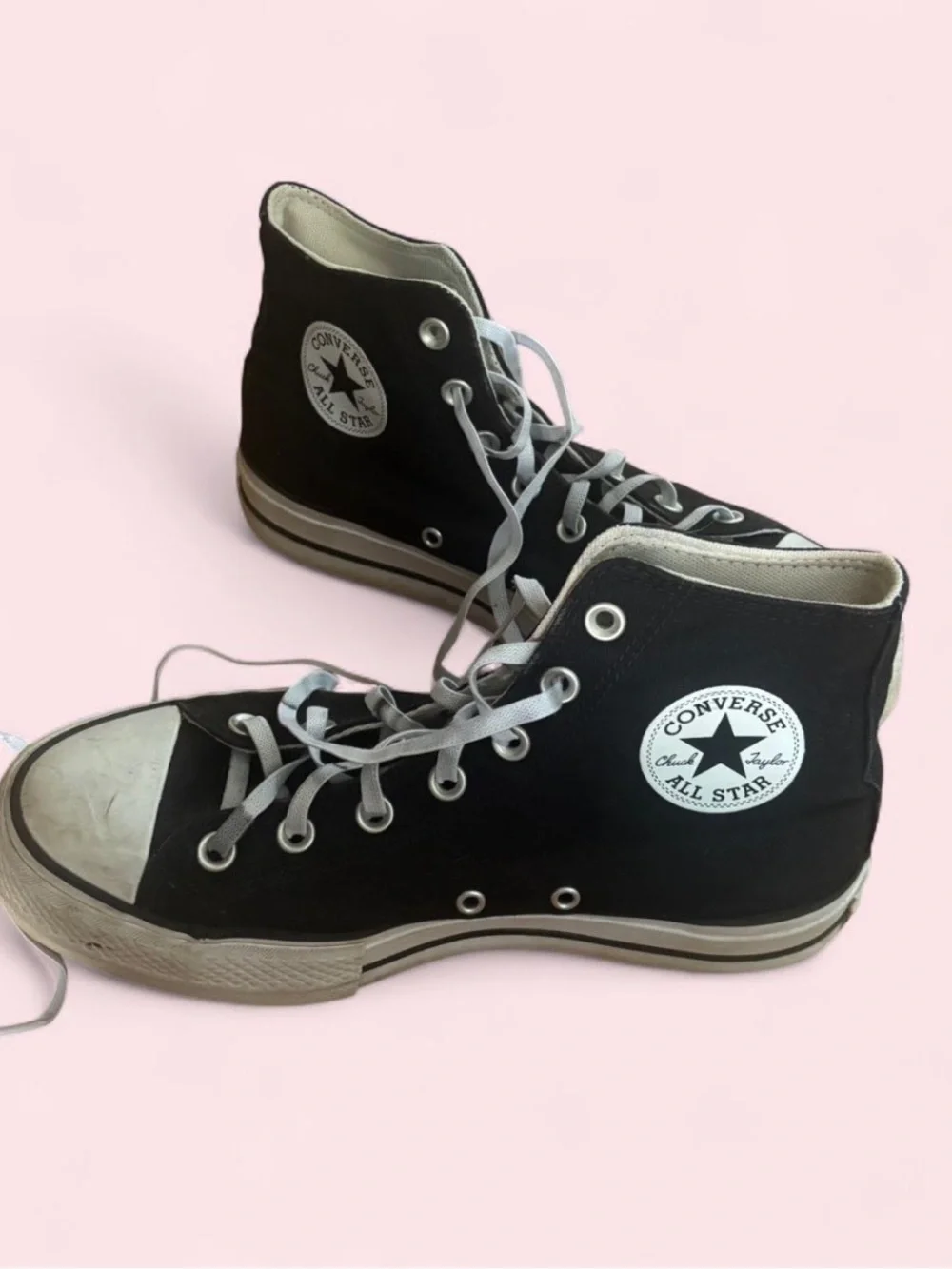 Converse High Top Sneakers - Black & White